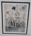 PIERRE BONNARD Group of 4 etchings.